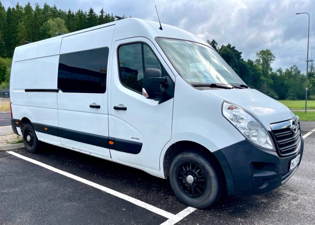 Vuokrattava pakettiauto